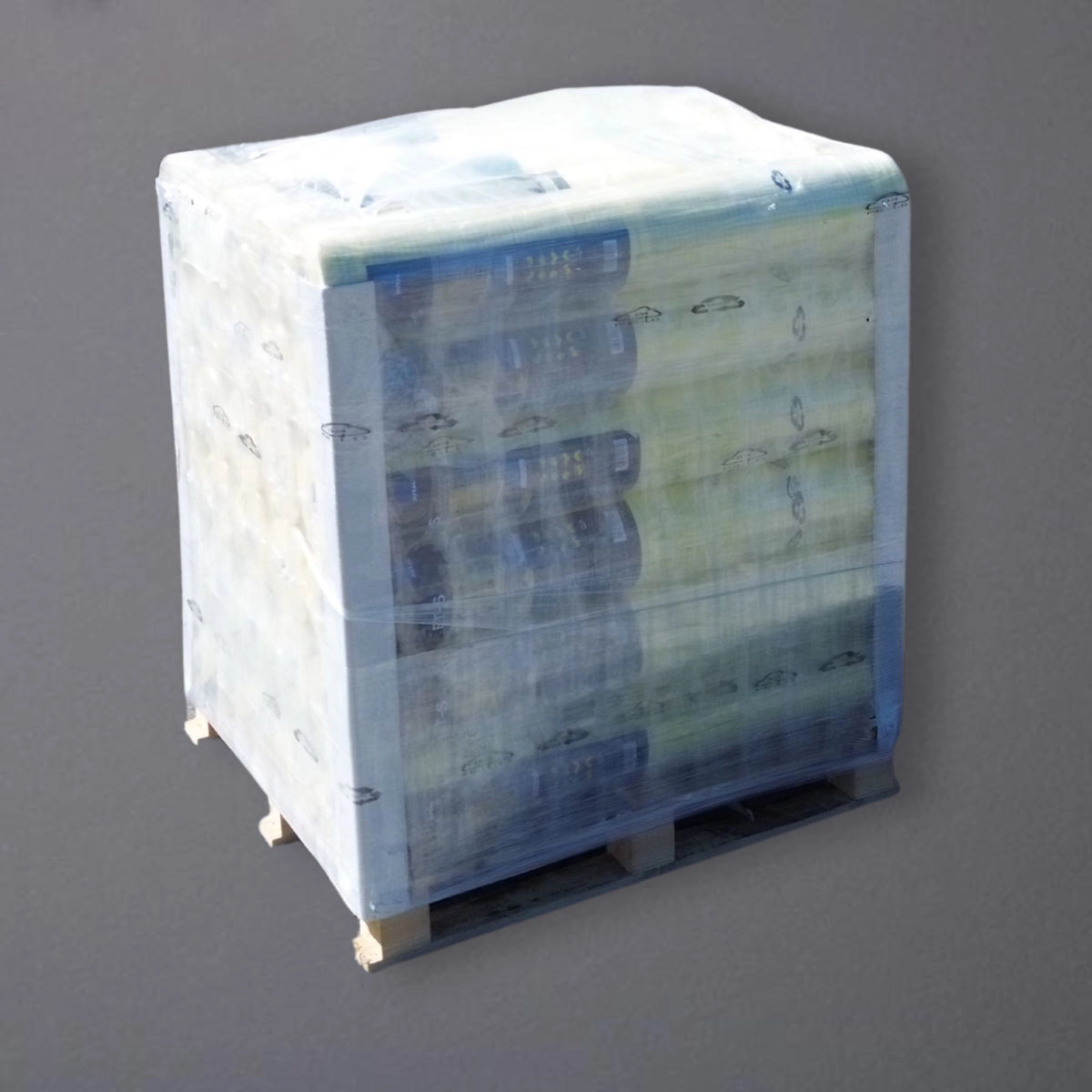 Gelbe Abdichtbahn für Wand und Boden mit DURABASE ET-S Schriftzug auf Palette eingepackt
#F005628