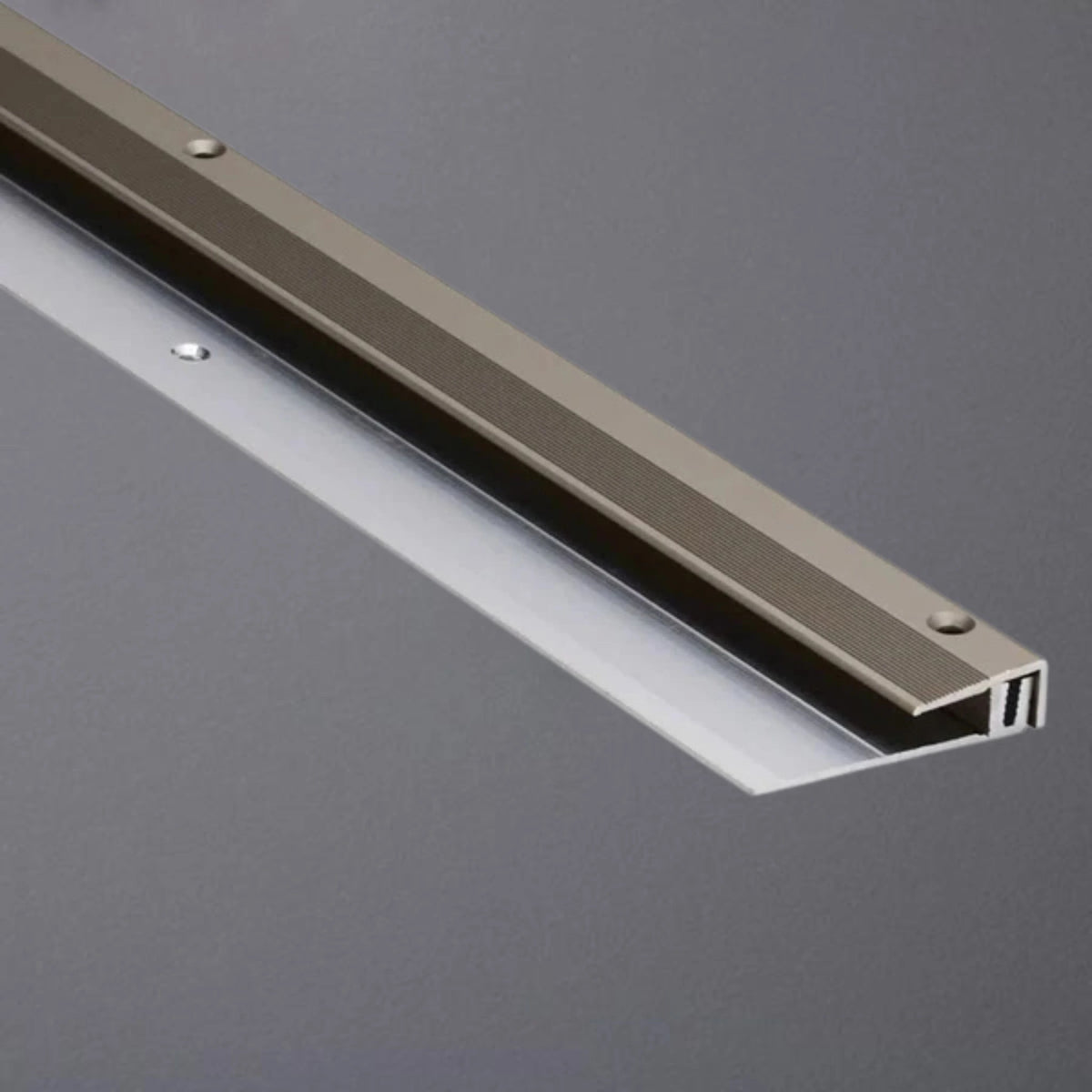 Abschlussprofil Aluminium titan