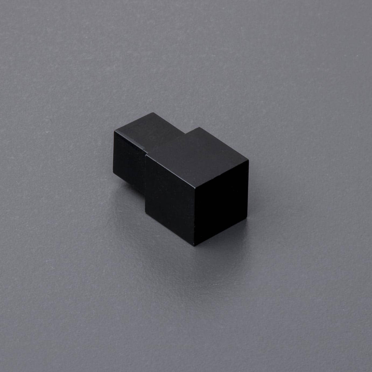 Quadratprofilecke Aluminium schwarz