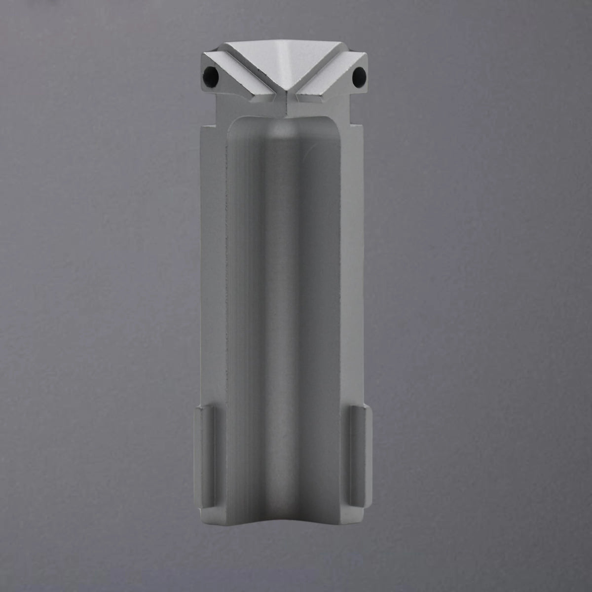 Innenecke Balkonwinkelprofil mit Tropfkante silber und 60mm Blendenhöhe #F001210