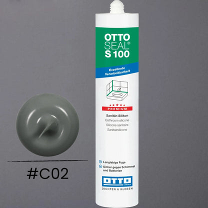 Produktbild OTTOSEAL S 100 Premium-Sanitär-Silikon grau C02
#F005482
