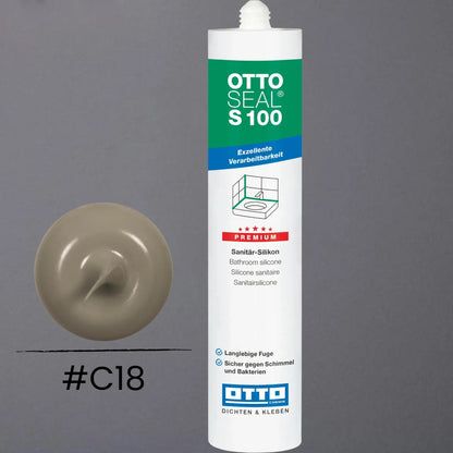 Produktbild OTTOSEAL S 100 Premium-Sanitär-Silikon sanitärgrau C18
#F005490
