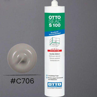 Produktbild OTTOSEAL S 100 Premium-Sanitär-Silikon zementgrau 31 C706
#F005495
