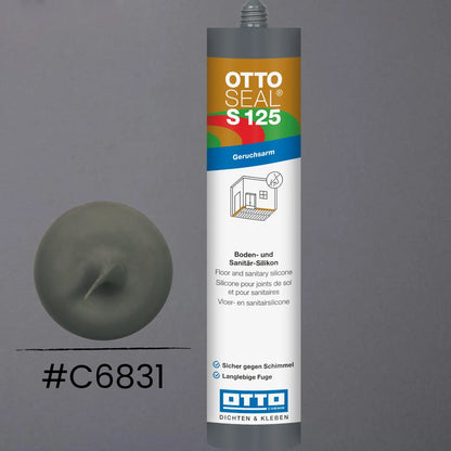 Produktbild OTTOSEAL S 125 – Boden- & Sanitär-Silikon matt anthrazitgrau C6831
#F005509
