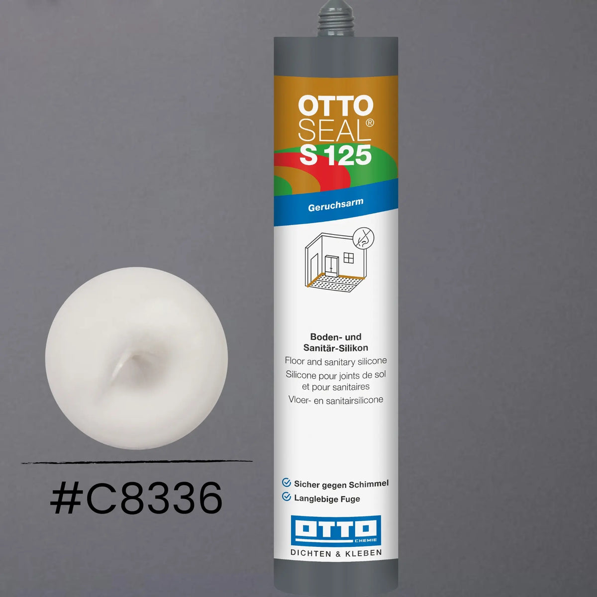 Produktbild OTTOSEAL S 125 – Boden- & Sanitär-Silikon matt helljasmin C8336
#F005514
