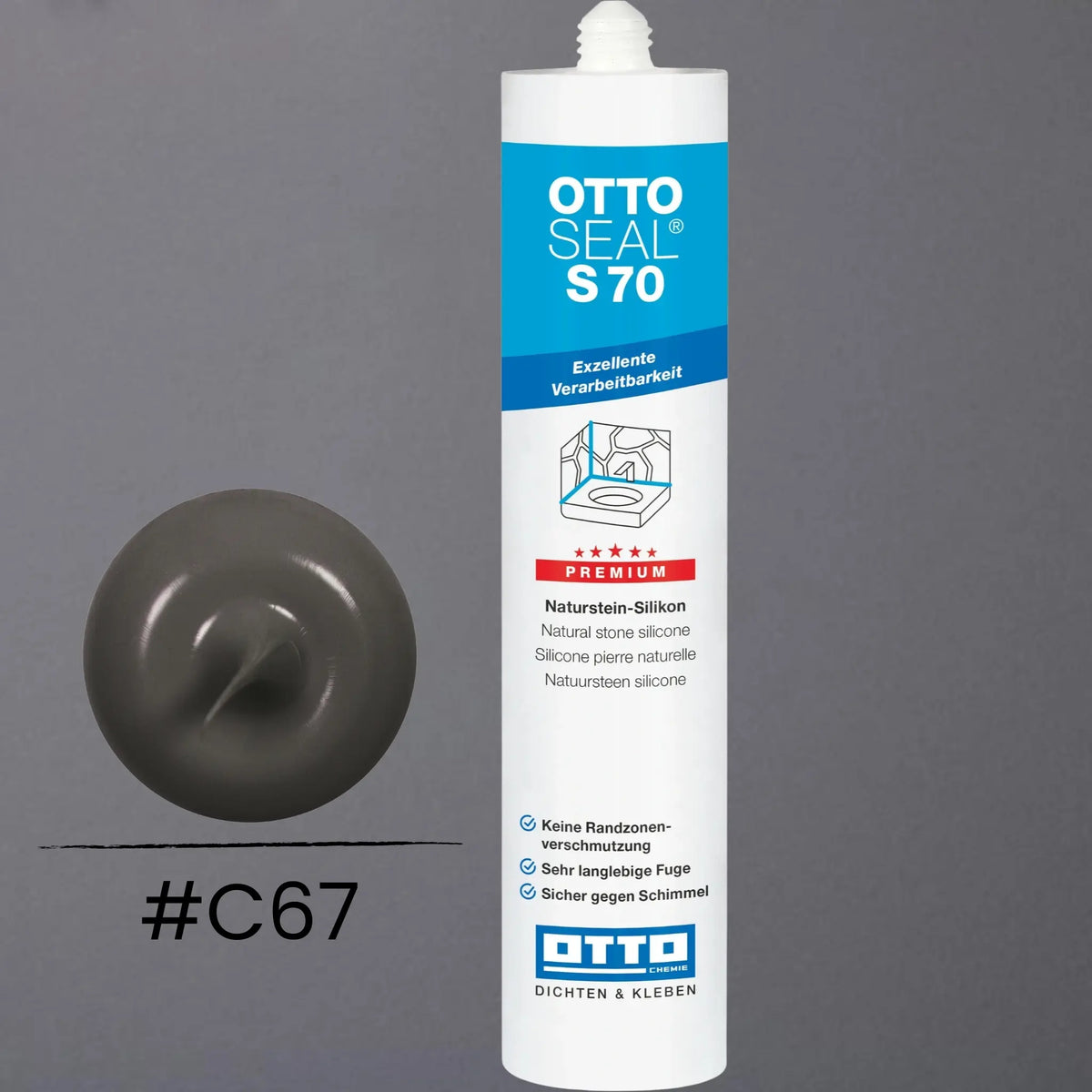 Produktbild OTTOSEAL S 70 – Marmor und Naturstein anthrazit C67
#F005476
