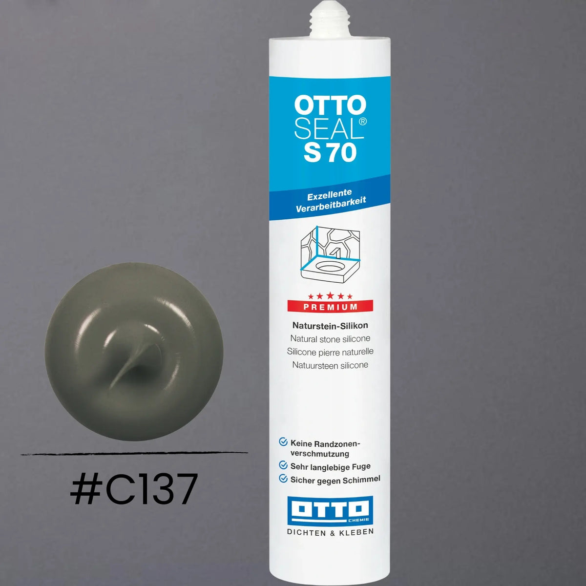 Produktbild OTTOSEAL S 70 – Marmor und Naturstein anthrazitgrau C137
#F005468
