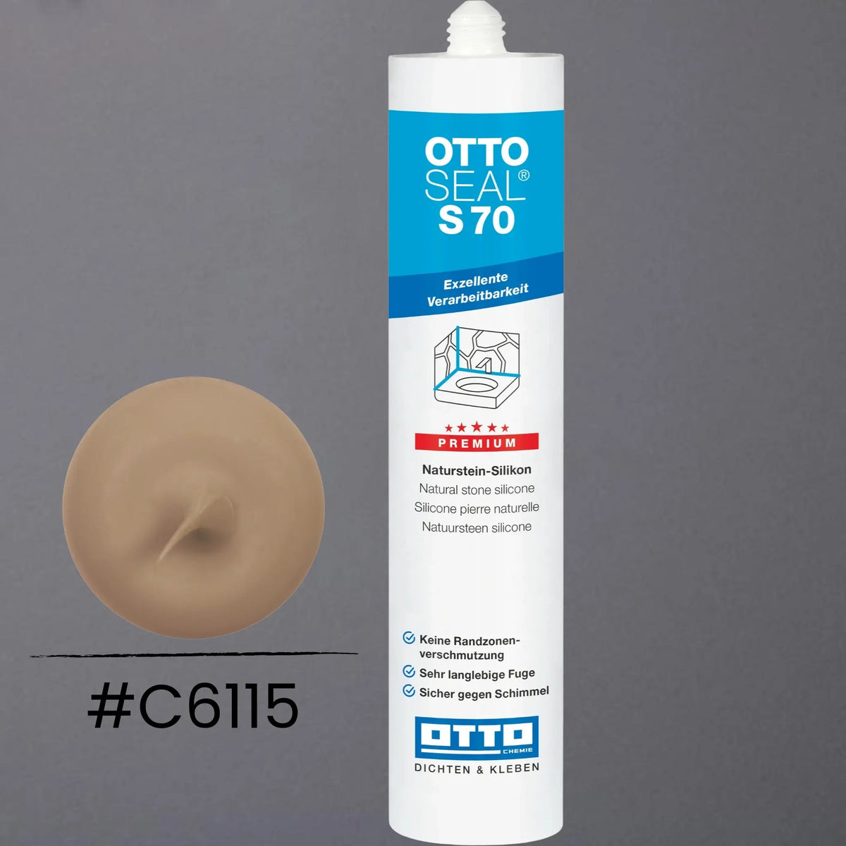Produktbild OTTOSEAL S 70 – Marmor und Naturstein matt bahamabeige C6115
#F005475
