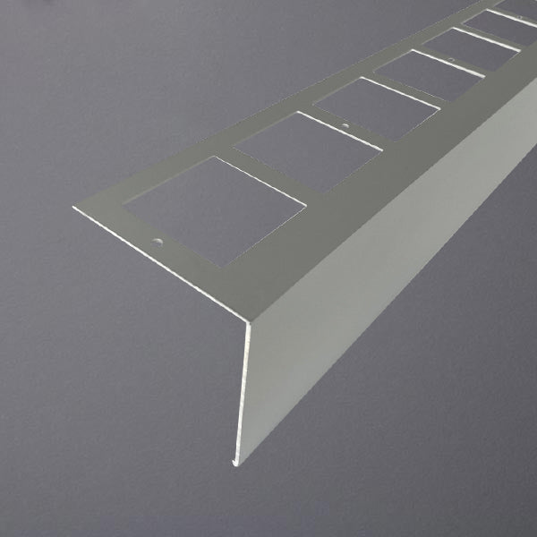 Balkonprofil L-Form silber matt