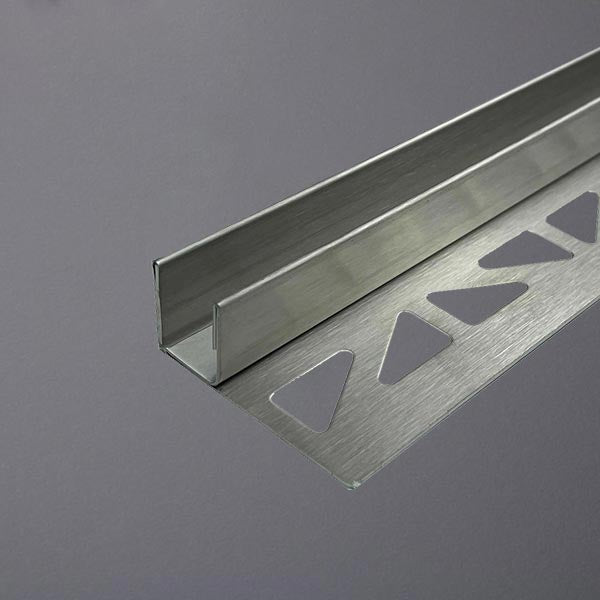 Gefällekeil Edelstahl zur Glasaufnahme rechts Detail vorne #F001092
#F001094
#F001096
#F001098
