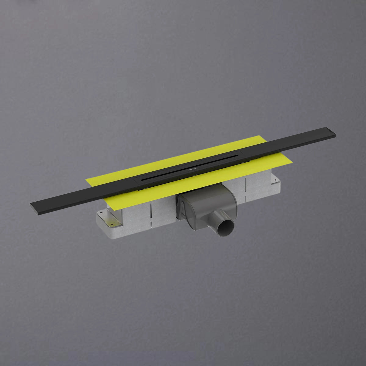 Kürzbare Duschrinne mit schwarzem Rost, 101mm Bauhöhe
#F005321
#F005327
#F005333
