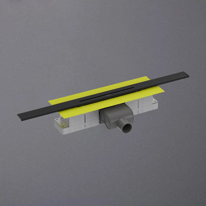 Kürzbare Duschrinne mit schwarzem Rost, 101mm Bauhöhe
#F005321
#F005327
#F005333

