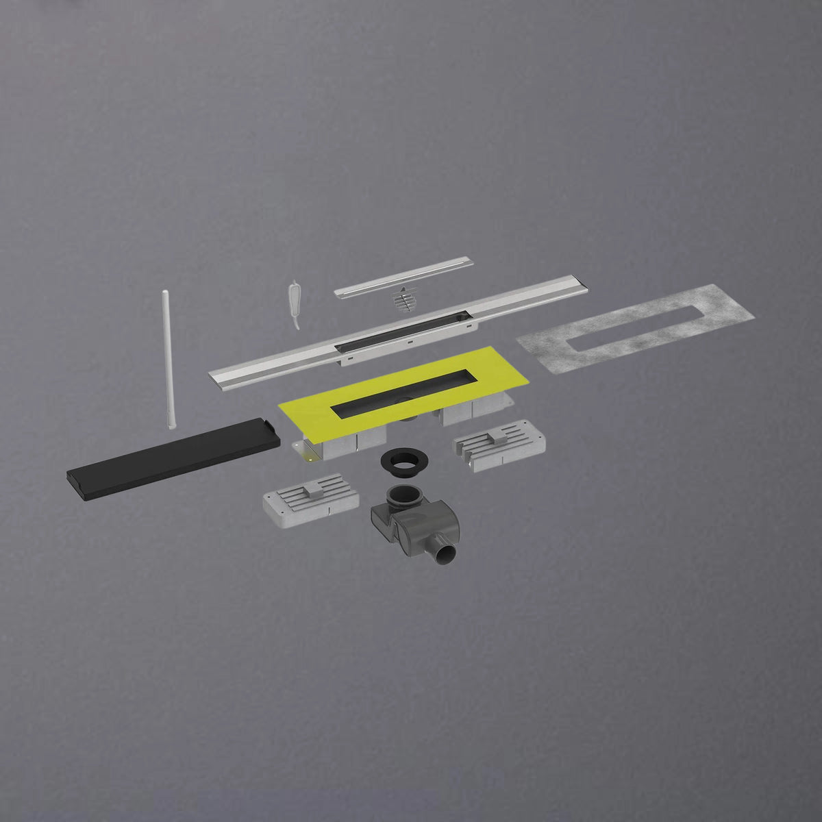 Kürzbare Duschrinne in EInzelteilen, 101mm Bauhöhe
#F005338
#F005339
#F005340
#F005344
#F005345
#F005346
#F005350
#F005351
#F005352

