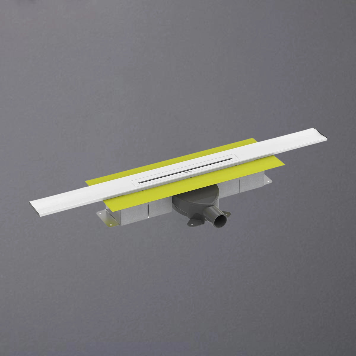 Kürzbare Duschrinne mit weißem Rost, 71mm Bauhöhe
#F005337
#F005343
#F005349
